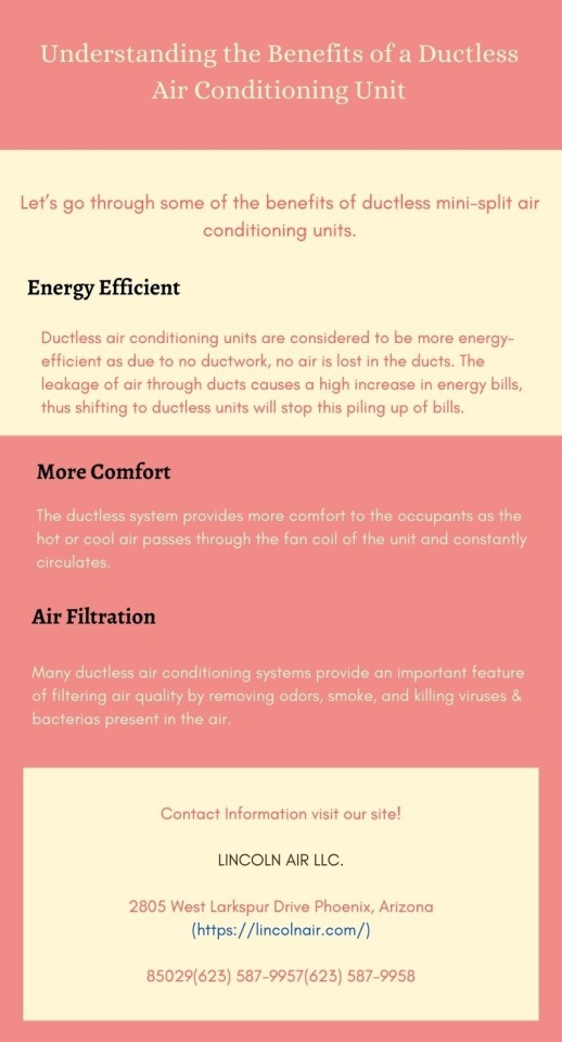 Understanding the Benefits of a Ductless Air Conditioning Unit