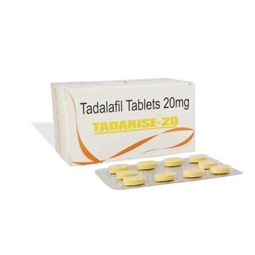 Tadarise 20 (Tadalafil): Buy Tadarise 20 Mg Tablets Online at Best Price | MediScap