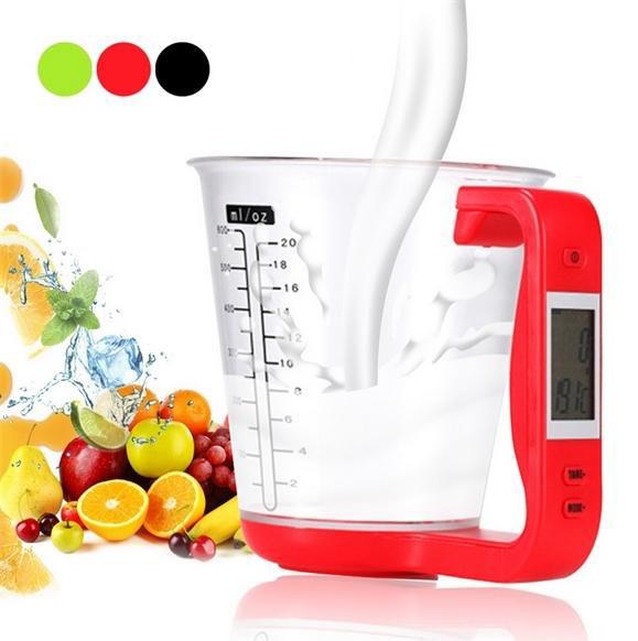 verre mesureur balance