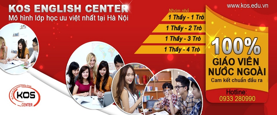 Trung tâm dạy tiếng anh cơ bản chất lượng cao | Trung tâm KOS