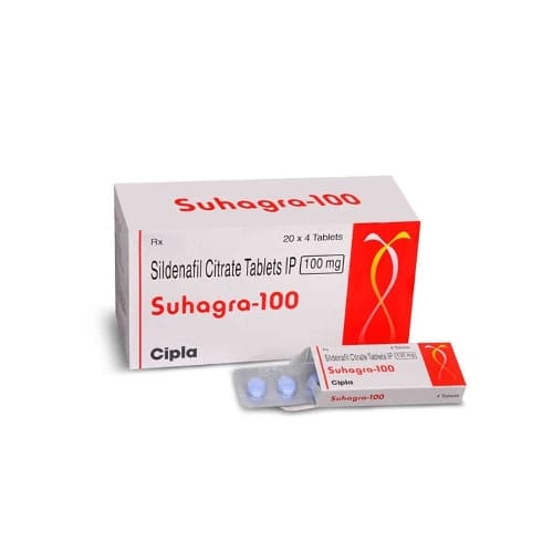 Suhagra 100 Mg Tablets | Buy Sildenafil Suhagra 100 Online at Best Price | Cute Pharma