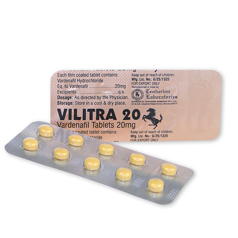Vilitra 20 MG - YoursChemistShop