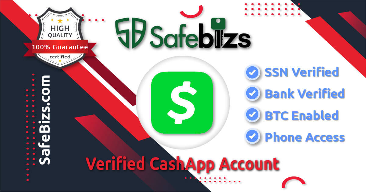 Buy Verified CashApp Account - 100% Verified BTC Enabled