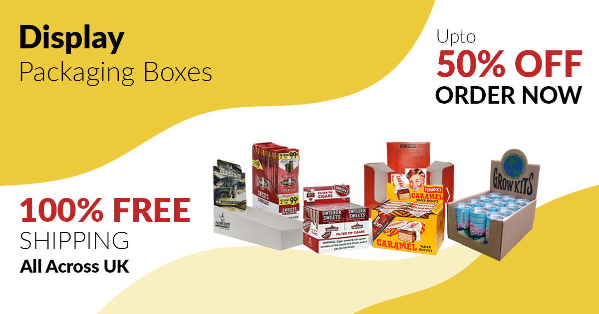 Custom Display Boxes | Display Packaging Boxes