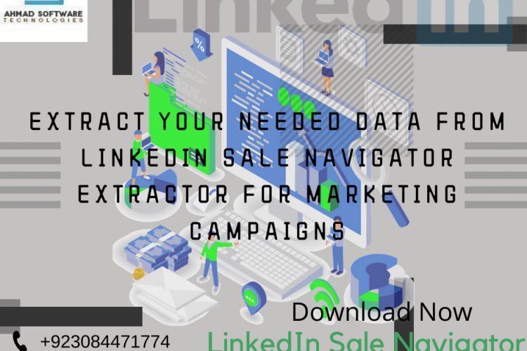 Find your next leads with our LinkedIn Sale Navigator Extractor - AFincam - The Best Bangladeshi Online News Portal