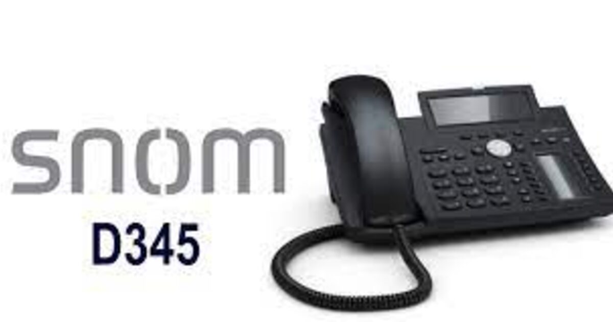 Điện thoại bàn Snom D345 | Điện máy viễn thông Vintech