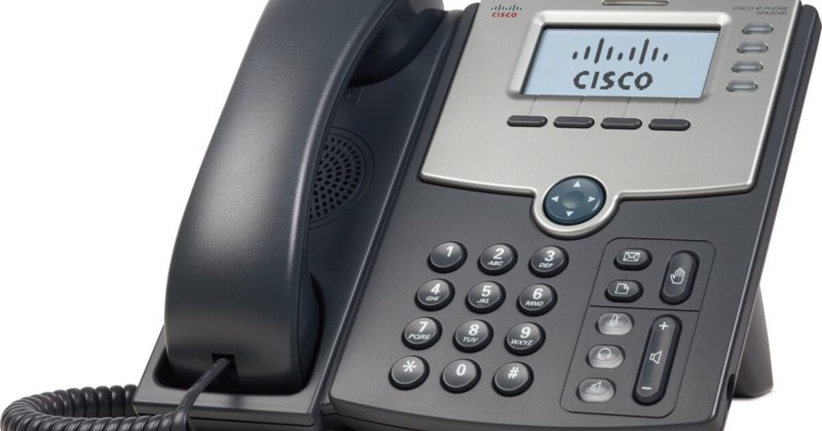 Điện thoại voip Cisco SPA508G với PoE | Điện máy viễn thông Vintech