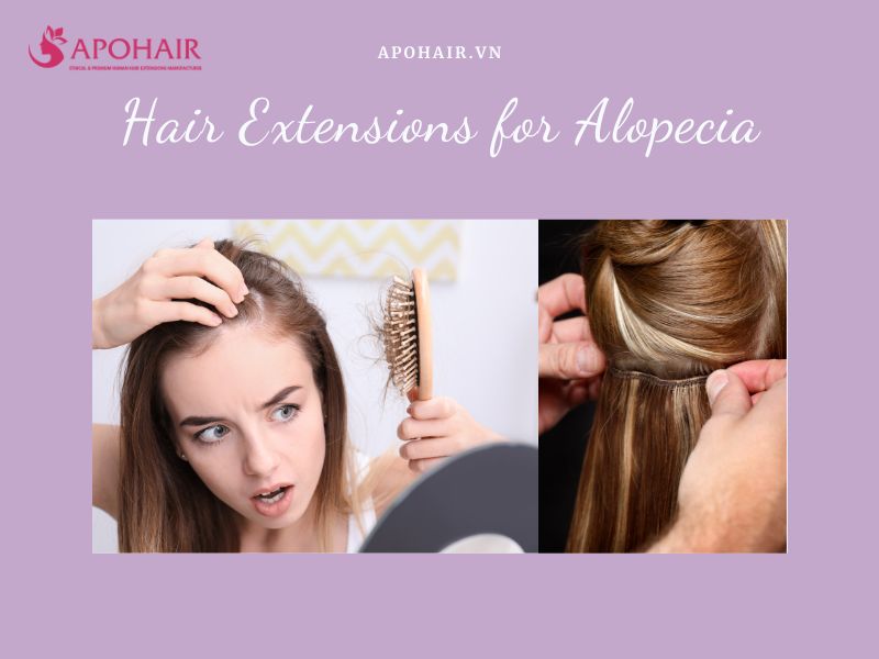 Hair Extensions For Alopecia: The Best Option | Apohair