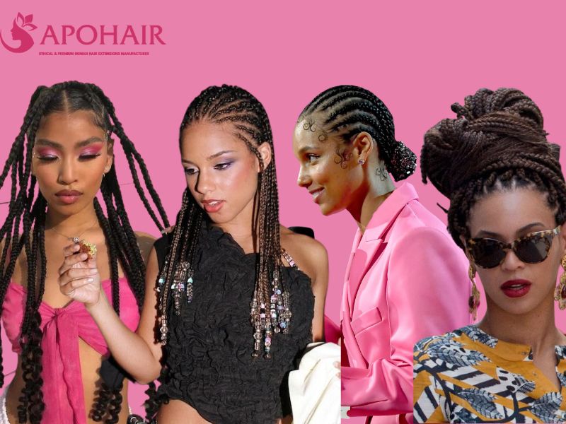 Top 15 Breathtaking 90s Braided Hairstyles | Apohair