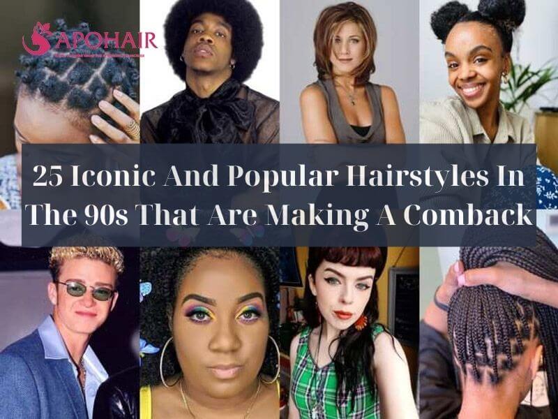 25 Iconic And Popular Hairstyles In The 90s | Apohair