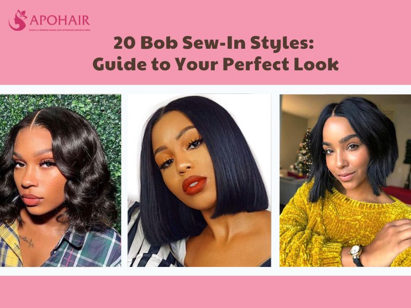 20 Bob Sew In Styles: Guide to Your Perfect Look | Apohair