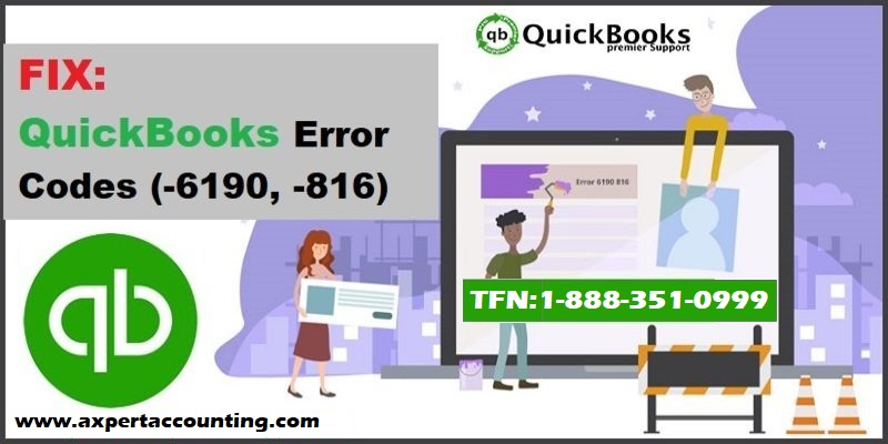 Fix QuickBooks Error Code 6190 and 816 (Completely Solved)