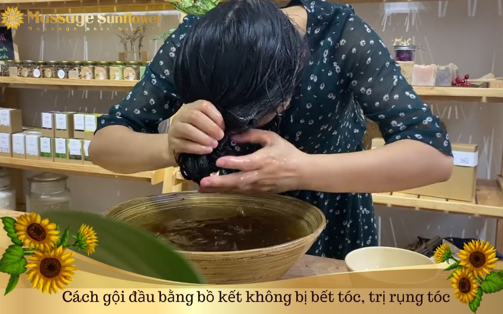 Cách gội đầu bằng bồ kết không bị bết tóc, trị rụng tóc ĐÚNG
