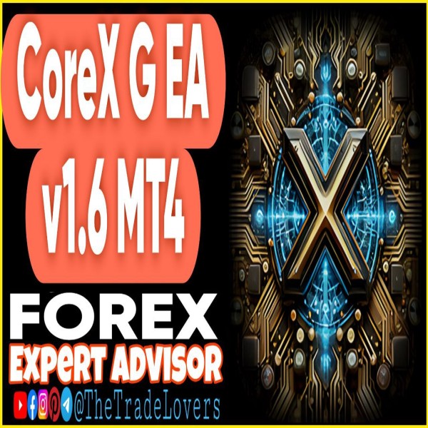 CoreX G EA V1.6 MT4 (Works on Build 1431+) | Forex Robot | MT4 Expert Advisor - The Trade Lovers