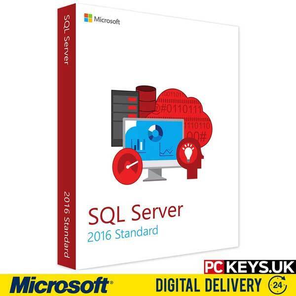 Microsoft SQL Server 2016 Standard Product License Key