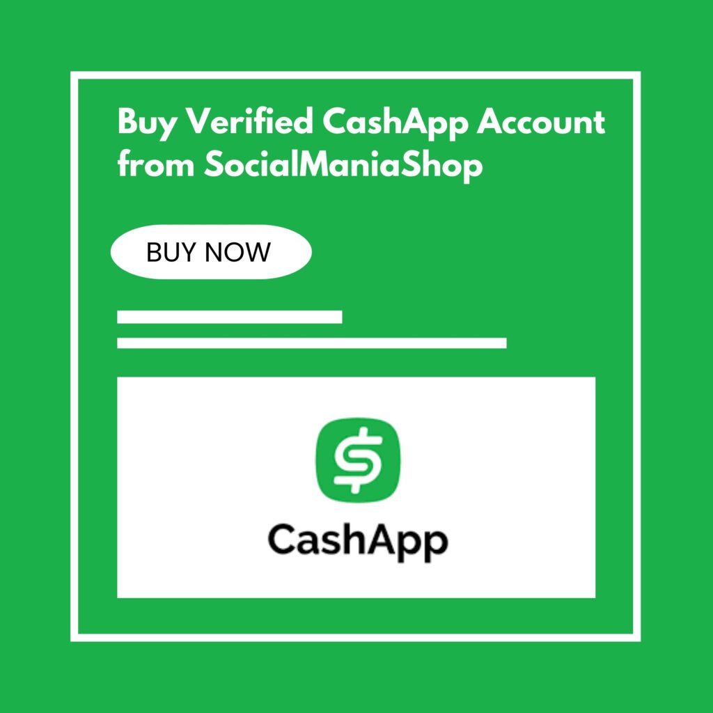 Buy Verified CashApp Accounts - Best SMM and Cryptocurrency account provider