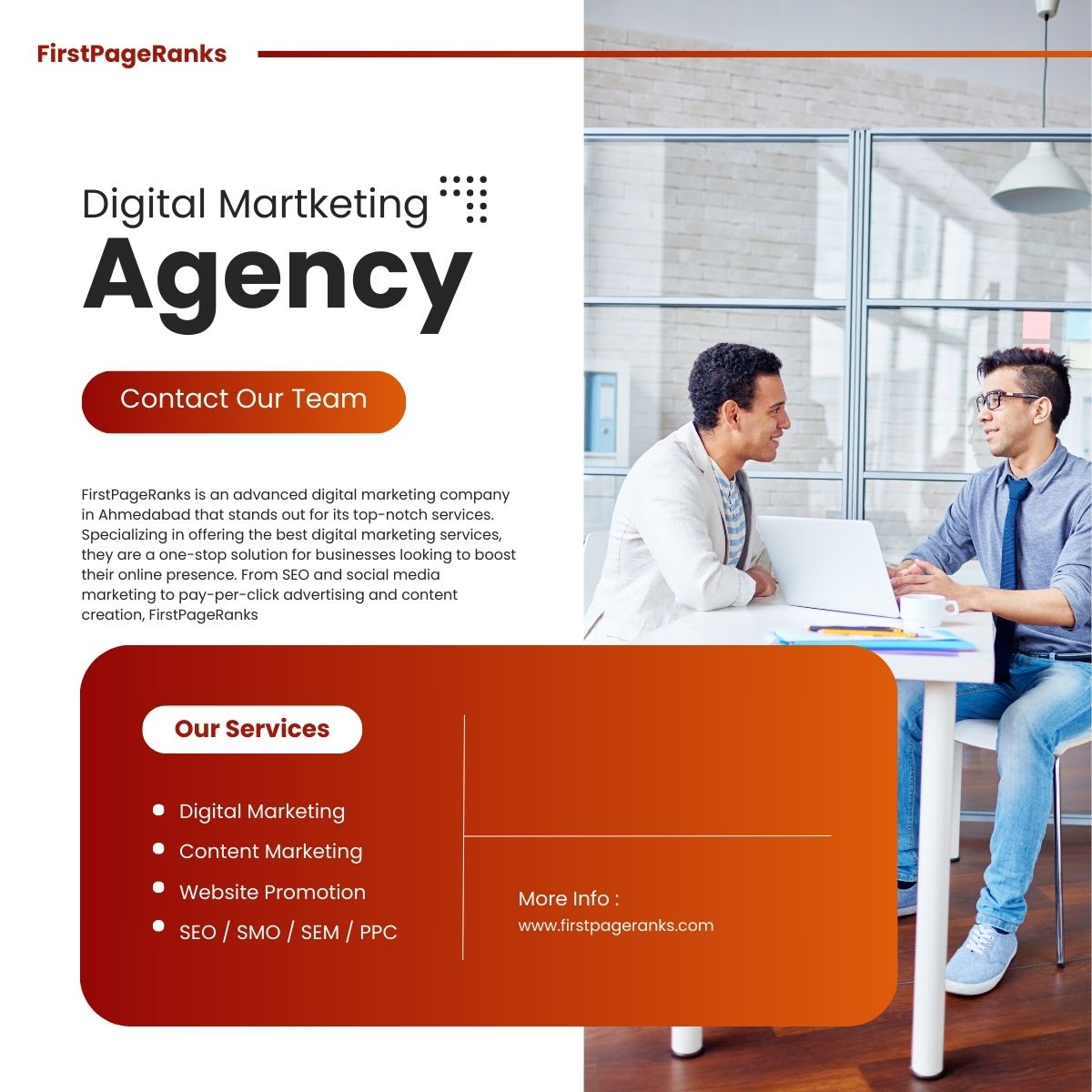 Advanced Digital Marketing Company in Chennai - FirstPageRanks