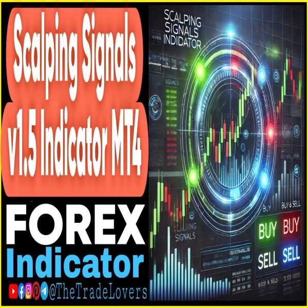 Scalping Signals Indicator v1.5 MT4 (Works on Build 1431+) | Forex MT4 Indicators - The Trade Lovers