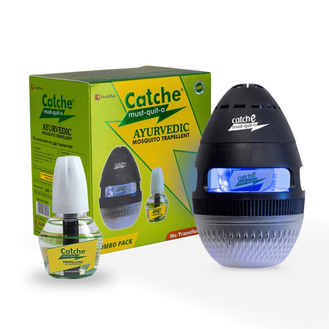 Catche Mosquito Trapellent Combo (1 Device & 35ml Refill)