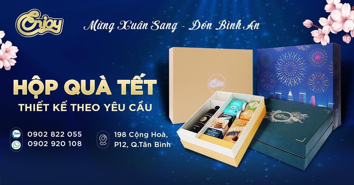 Ý nghĩa của các hộp quà tặng trang trọng và độc đáo ngày Tết - Enjoy Gourmet