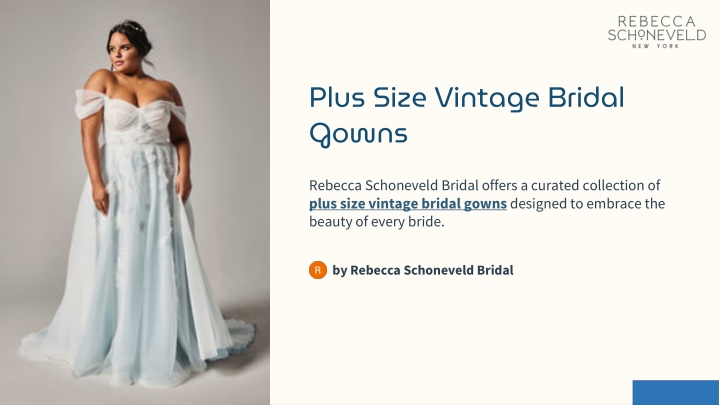 PPT - Elegant Plus Size Vintage Bridal Gowns with Timeless Wedding Styles PowerPoint Presentation - ID:13842804