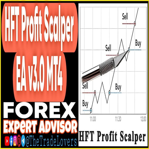 HFT Profit Scalper EA v3.0 MT4 (Works on Build 1431+) | Forex Robot | MT4 Expert Advisor - The Trade Lovers
