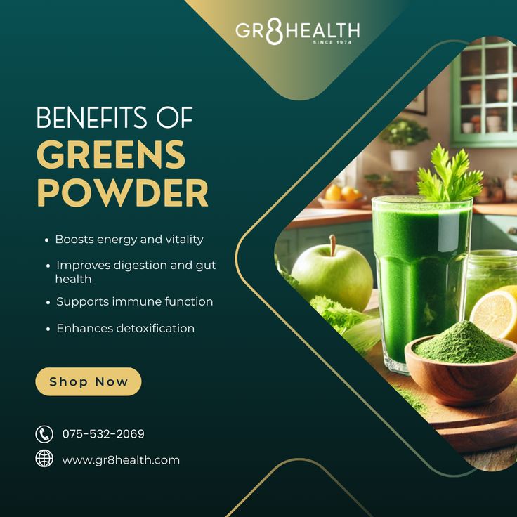 Benefits of Greens Powders
