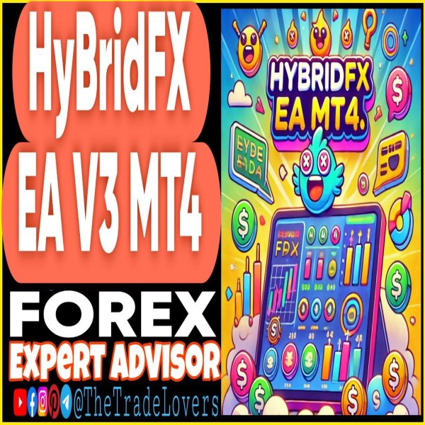 HybridFX EA v3 MT4 + Presets (Works on Build 1431+) | Forex Robot | MT4 Expert Advisor - The Trade Lovers