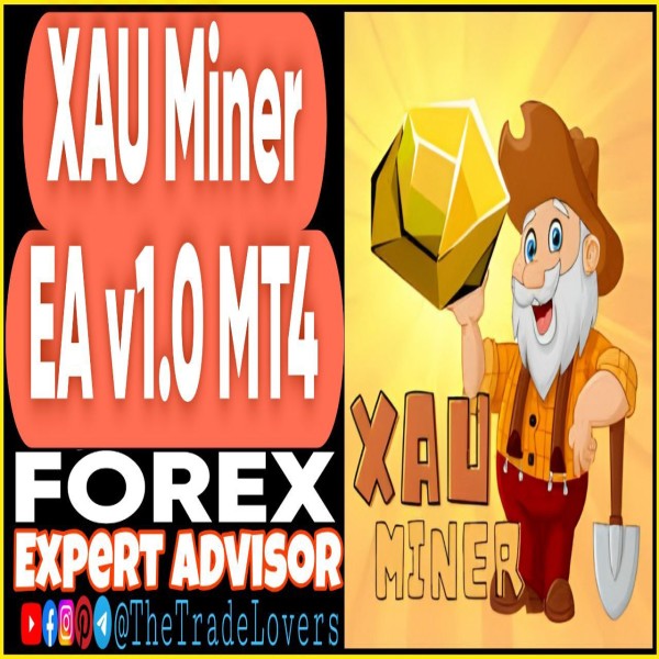 XAU Miner Pro EA v1.0 MT4 (Works on Build 1431+) | Forex Robot | MT4 Expert Advisor - The Trade Lovers