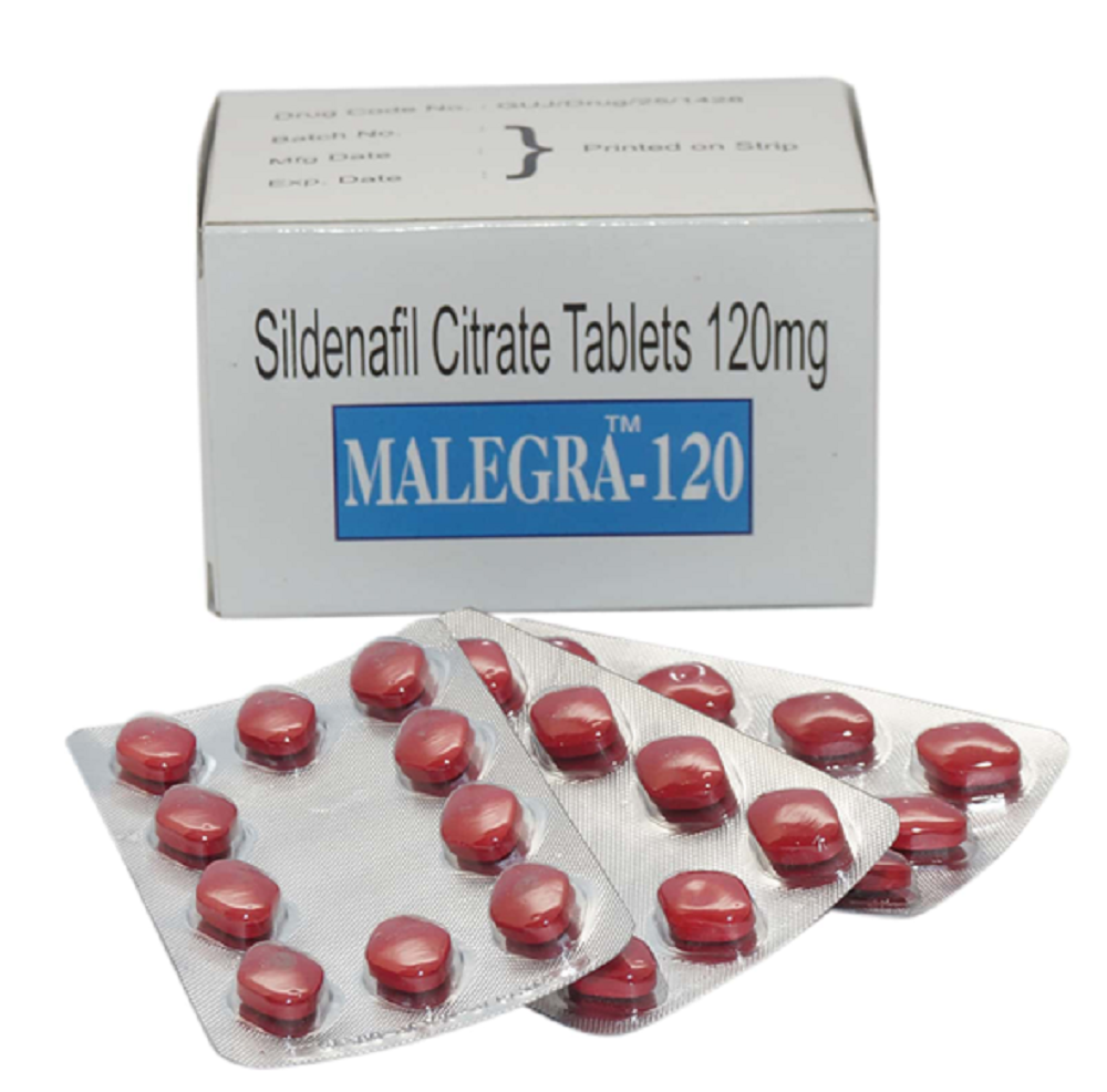 Malegra 120 mg - Erectile Dysfunction Medicine