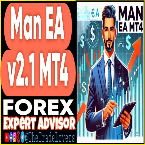 Man EA v2.1 MT4 (Works on Build 1431+) | Forex Robot | MT4 Expert Advisor - The Trade Lovers