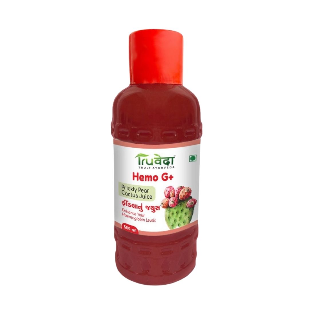 Enhance Your Health with TruVeda Hemo G+ Prickly Pear Cactus Juice