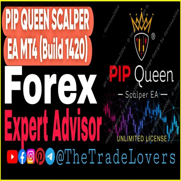 PIP Queen Scalper EA MT4 + SETFILES (Works on Build 1421+) | Forex Robot | MT4 Expert Advisor - The Trade Lovers