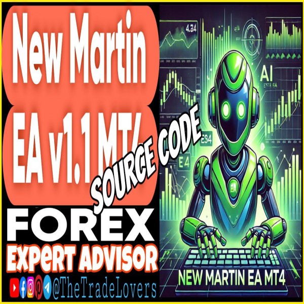 New Martin EA v1.1 Source Code MQ4 (Works on Build 1440+) | Forex Robot | MT4 Expert Advisor - The Trade Lovers