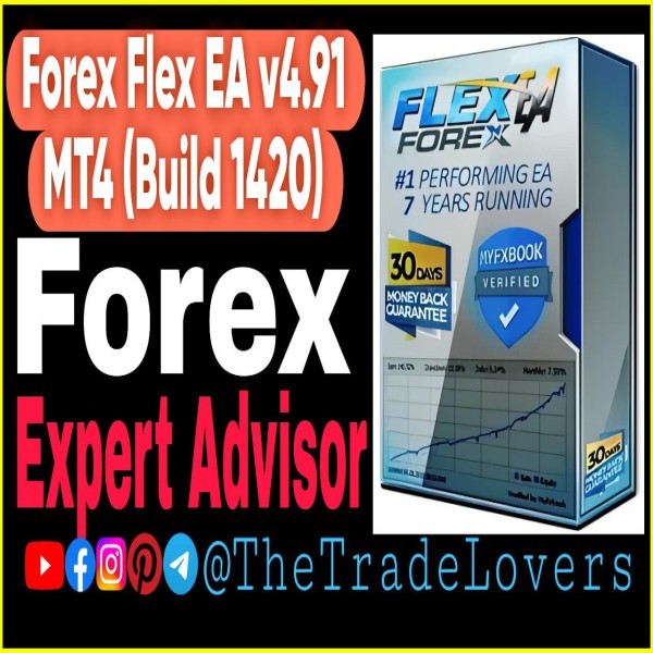 Forex Flex EA v4.91 MT4 With Sets No DLL (Work on Build 1421+) | Forex Robot | MT4 Expert Advisor - The Trade Lovers