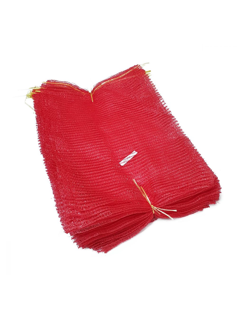 Red Mesh Storage Sacks for Vegetables or Kindling - Pack of 100 - Netting Store
