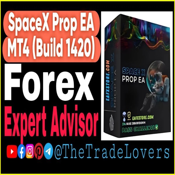 SpaceX Prop EA MT4 with SetFiles (Platform Build 1421+) | Forex Robot | MT4 Expert Advisor - The Trade Lovers