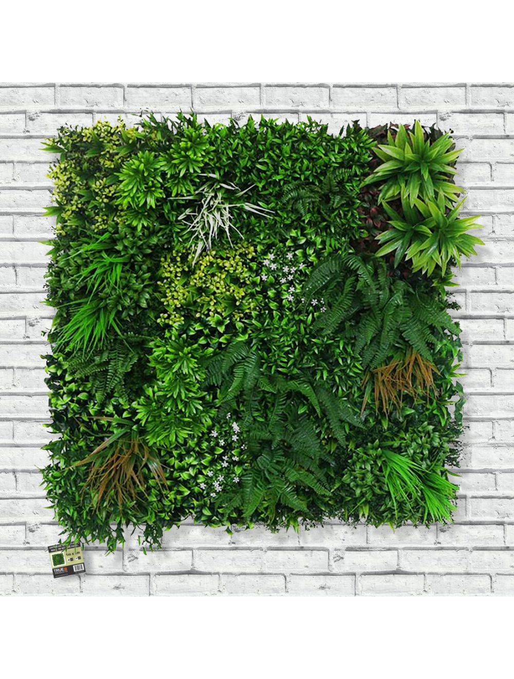 Heavy Duty Spring Green Living Wall Panel 1m x 1m - Netting Store