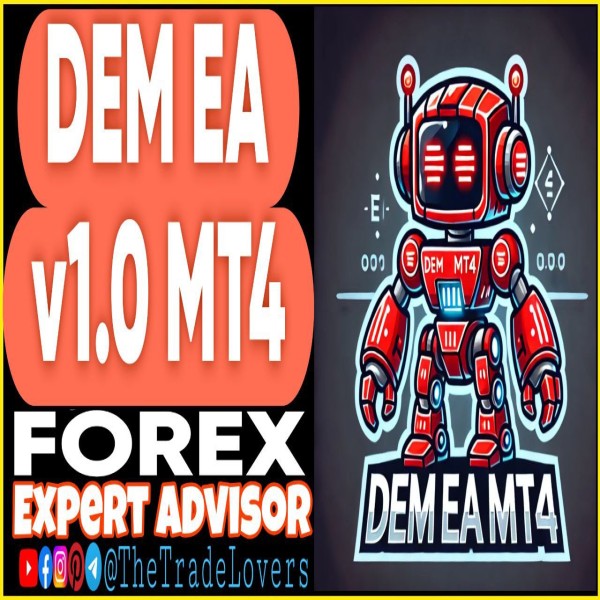 DEM EA v1.0 MT4 (Works on Build 1440+) | Forex Robot | MT4 Expert Advisor - The Trade Lovers