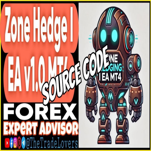 Zone Hedge I EA v1.0 Source Code MQ4 (Works on Build 1440+) | Forex Robot | MT4 Expert Advisor - The Trade Lovers
