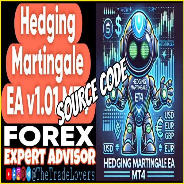 Hedging Martingale EA v1.01 Source Code MQ4 (Works on Build 1440+) | Forex Robot | MT4 Expert Advisor - The Trade Lovers