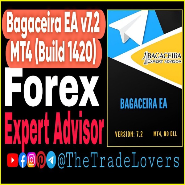 Bagaceira EA V7.2 MT4 No DLL (Work on Build 1421+) | Forex Robot | MT4 Expert Advisor - The Trade Lovers