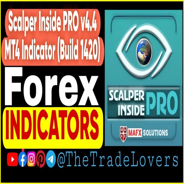 Scalper Inside PRO Indicator MT4 v4.4 (Platform Build 1421+) Forex MT4 Indicators - The Trade Lovers