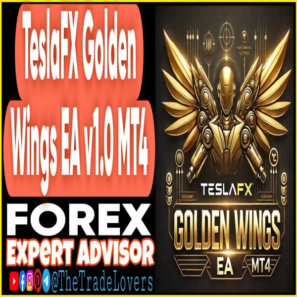 TeslaFx Golden Wings EA v1.0 MT4 (Works on Build 1440+) | Forex Robot | MT4 Expert Advisor - The Trade Lovers