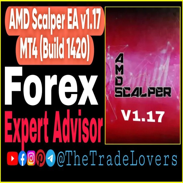 AMD Scalper EA v1.17 MT4 NoDLL (Work on Build 1421+) | Forex Robot | MT4 Expert Advisor - The Trade Lovers