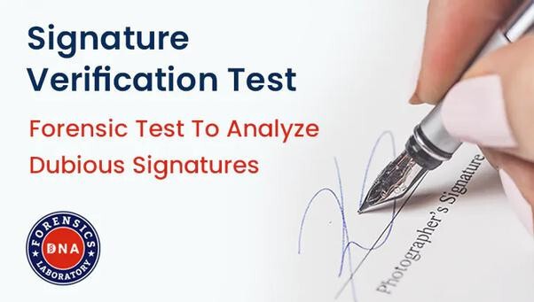 Signature Verification Forensics Test: Ensuring Trust in Legal Documents : dnaforensicslab — LiveJournal