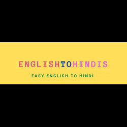 EnglishTo Hindis