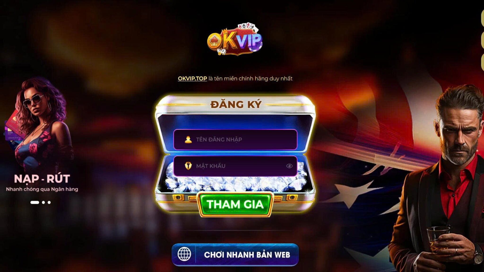 Nhà cái Okvip Top Cover Image