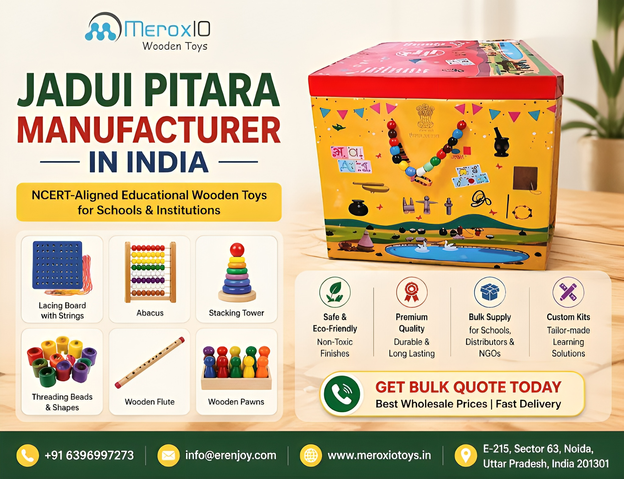 How to Choose the Right Jadui Pitara Manufacturer in India for Bulk Su  – Meroxio Toys