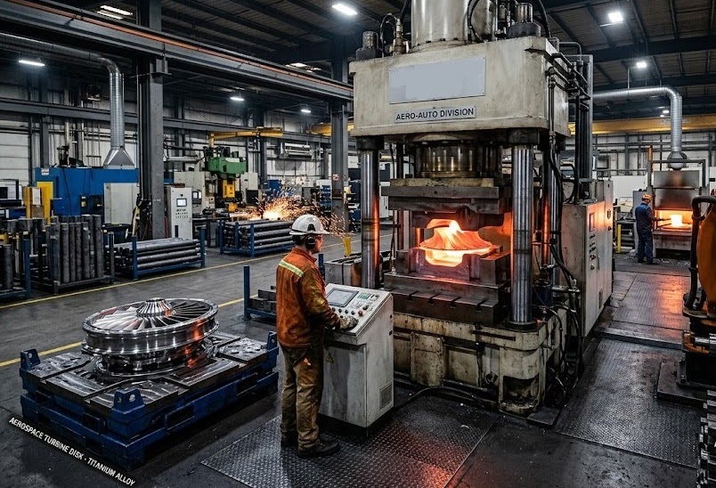 Precision Forging for Aerospace and Automotive Applications